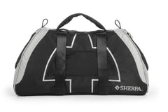 Sherpa Forma Frame side view showing slim profile for under-seat travel