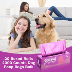 Sherr bag-size 7.9x11.8 inches fits most dog waste needs