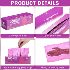 Sherr HDPE leak-proof bags provide reliable waste containment during outings
