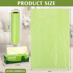 Sherr leak-proof dog waste bags close-up for clean hands during walks.