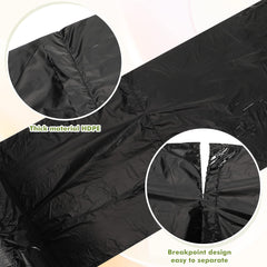 Sherr thick HDPE material adds strength for easy tying.