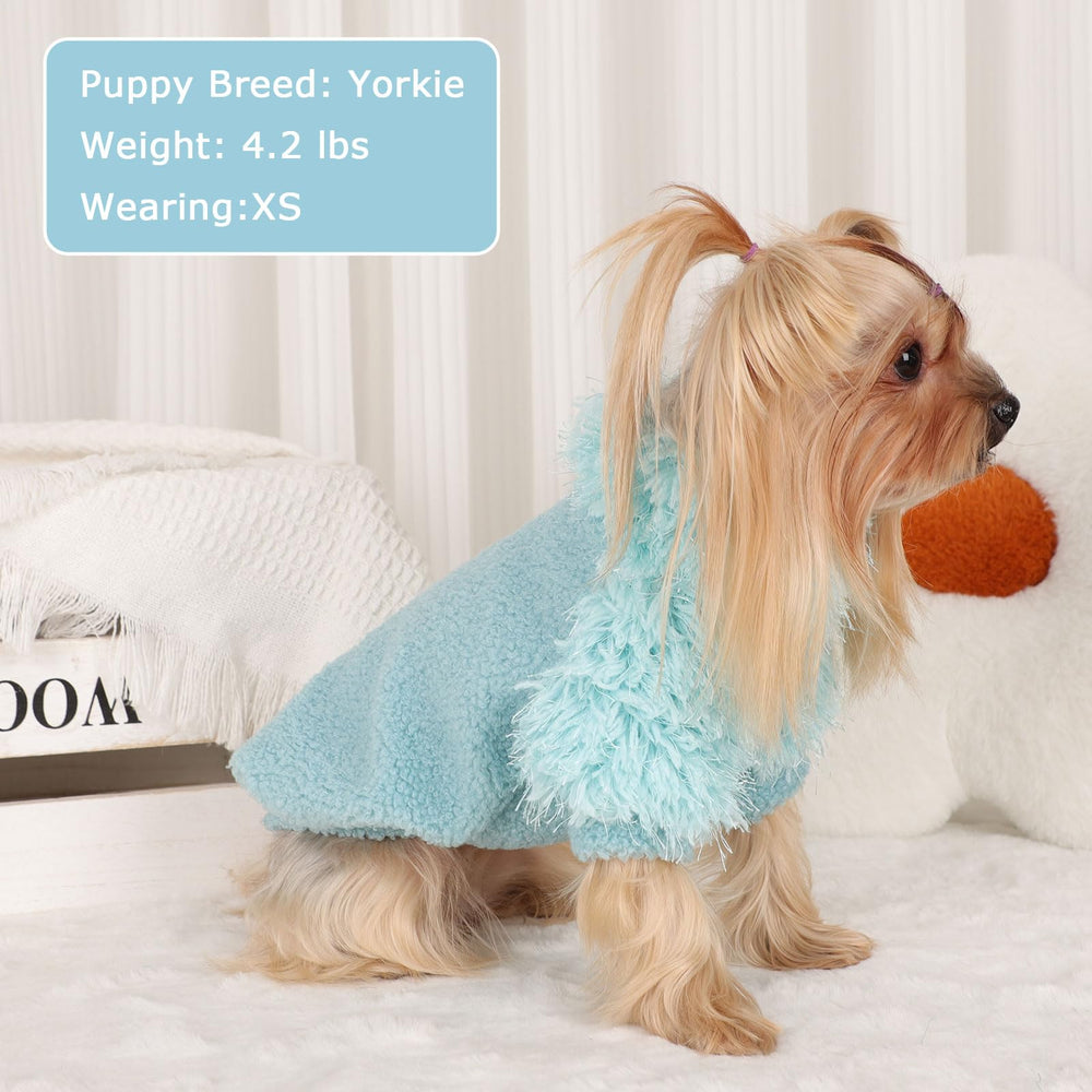 Shifenmei dog classic sweater small-dog fit demonstrating easy pullover design