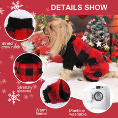 Shifenmei pullover dog sweater showing four-leg design for easy on-off