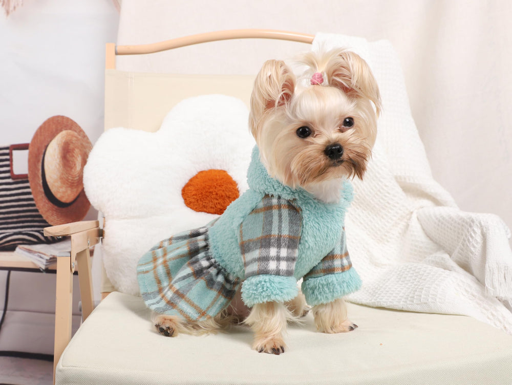Shifenmei dog sweater knit-hoodie soft fabric enhances daily wear