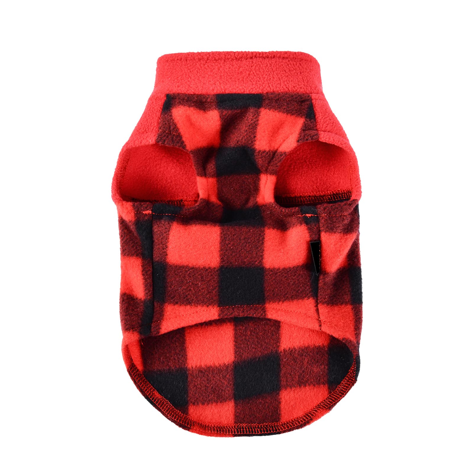 Shifenmei dog sweater leash-hole feature enables secure walking with a harness.