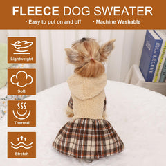 Shifenmei winter hooded coat keeps neck and head warm during chilly days.
