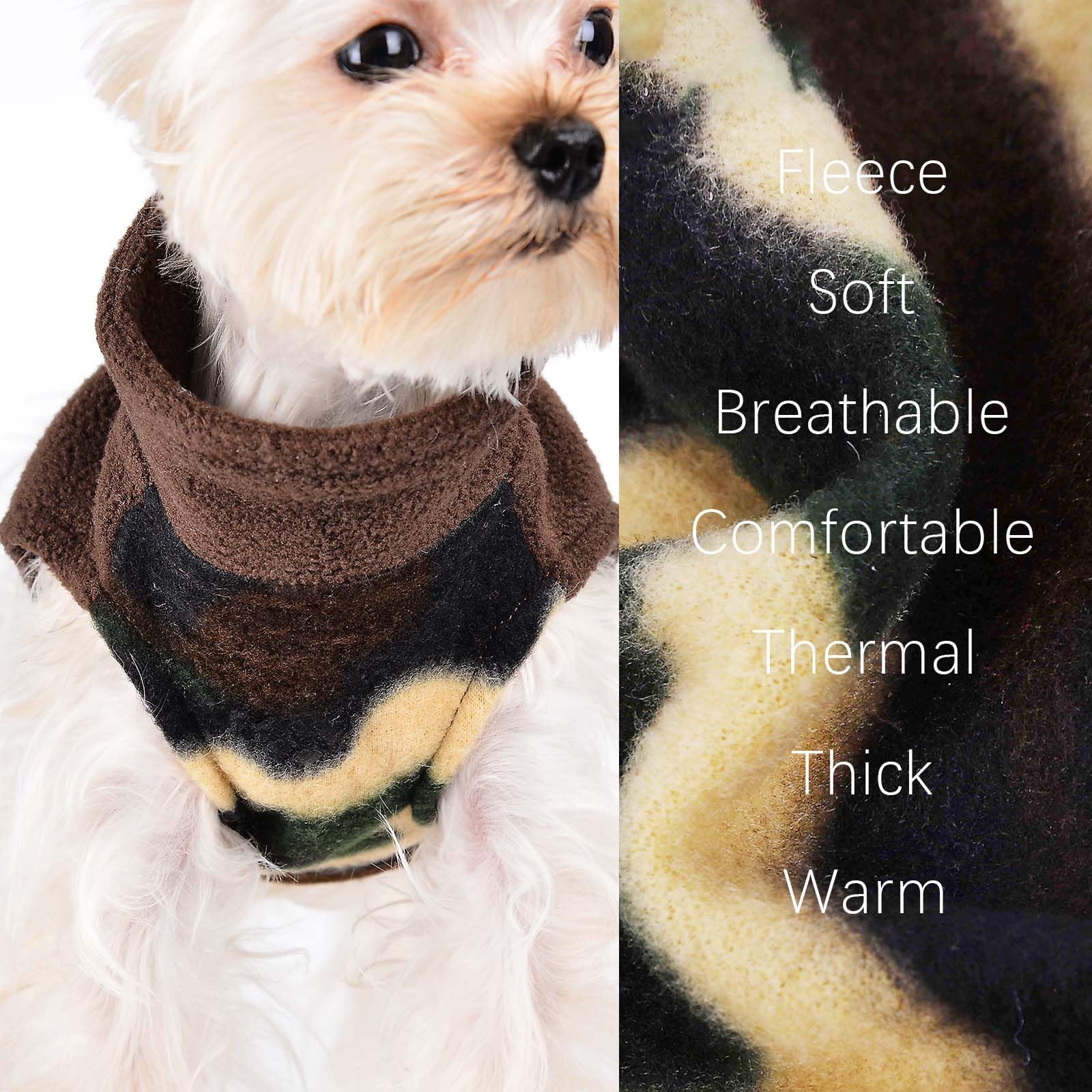 Shifenmei plaid style sweater on tiny dog showing versatile fashion options.