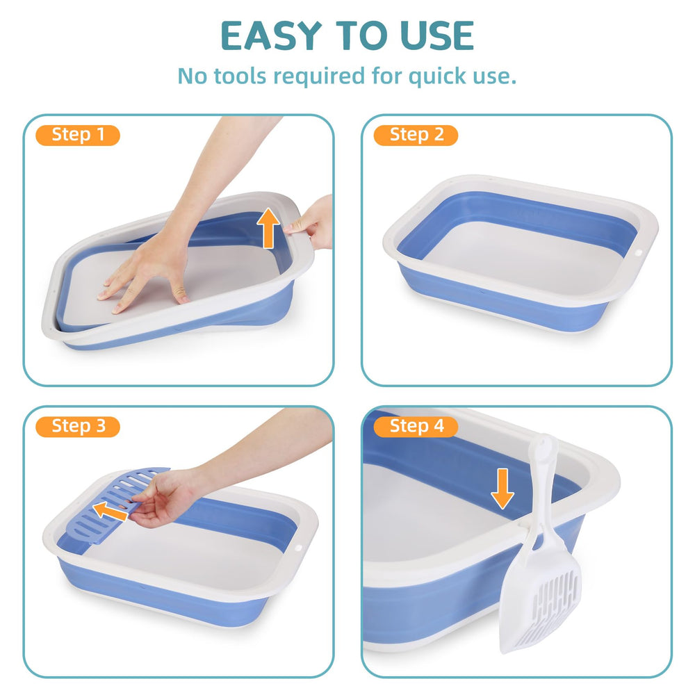 ShineMe scoop and litter bag included for tidy daily maintenance.