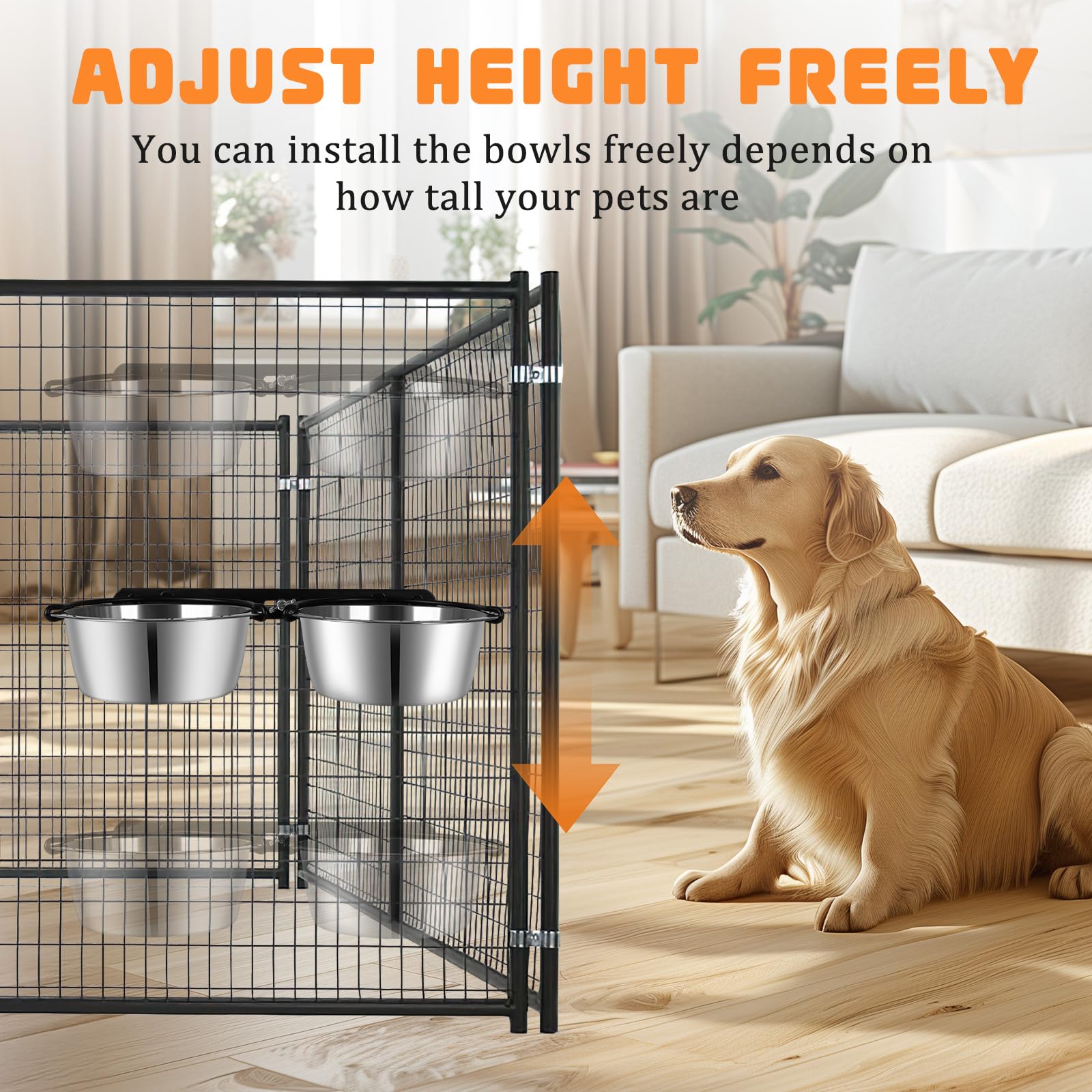 ShineMe crate bowl spill-reduction design keeps feeding areas clean