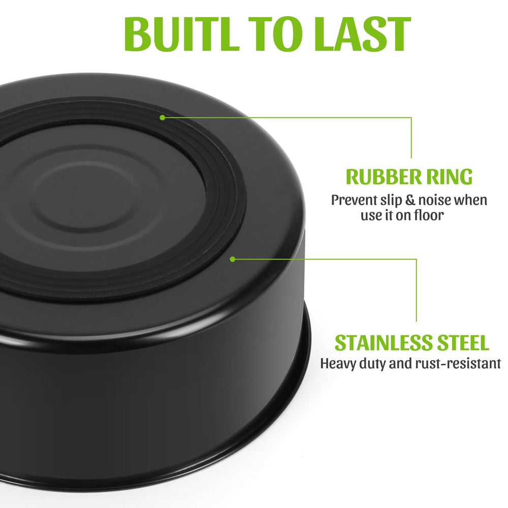 ShineMe 54oz and 34oz crate bowls offer versatile feeding and watering options