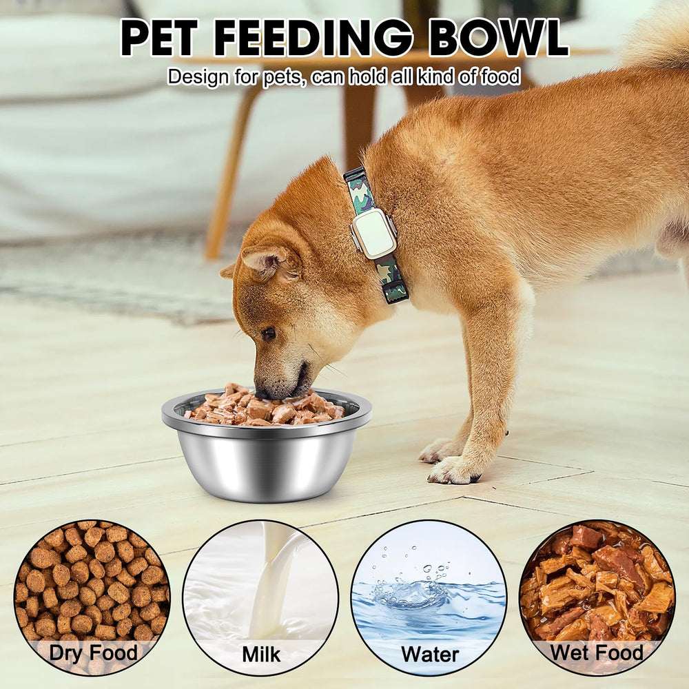 ShineMe anti-spill crate bowl fit snugly—minimizes spills and mess.