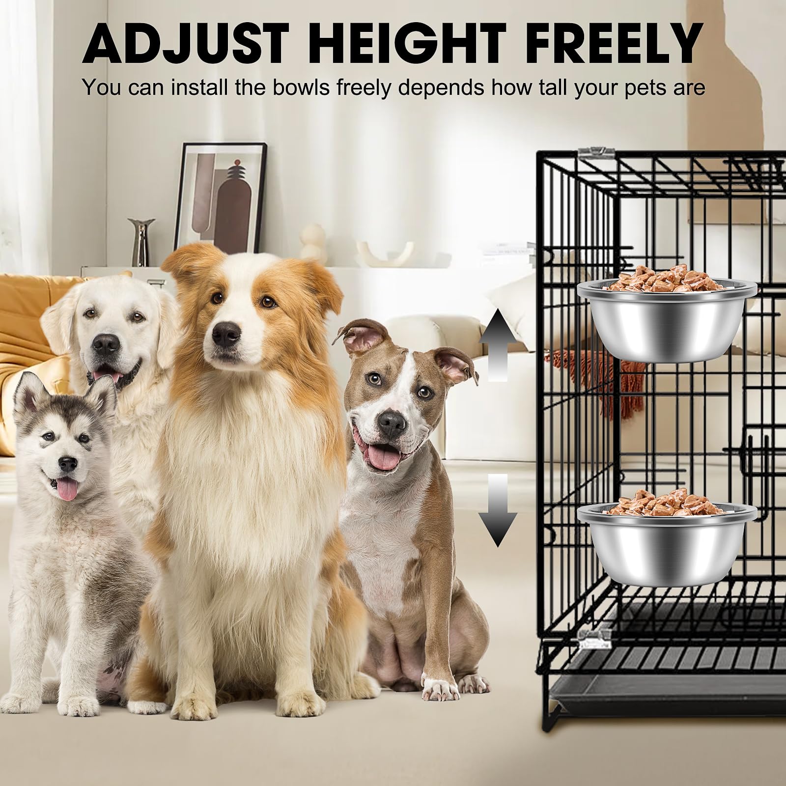 ShineMe bracket ring installation kit—easy secure attachment to crate or cage.