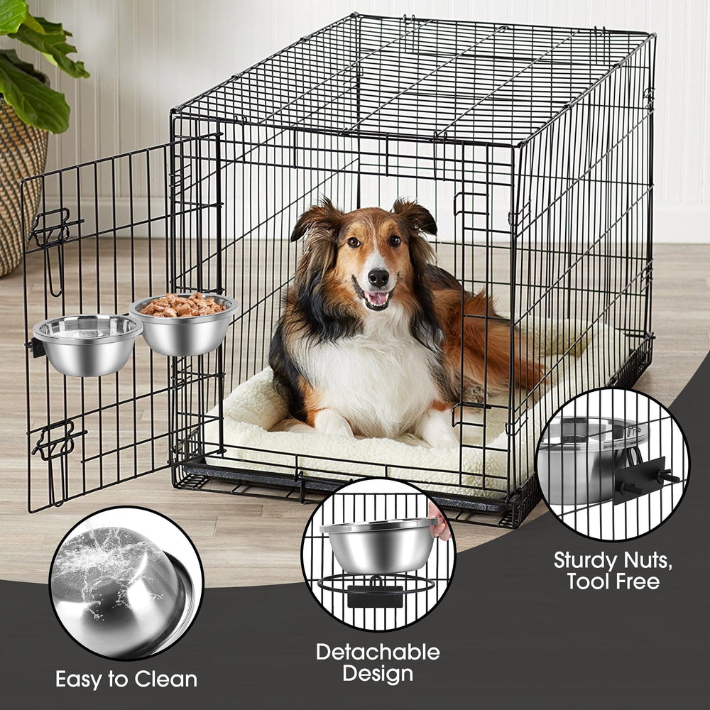 ShineMe removable crate bowl—quick refills and simple cleanup.