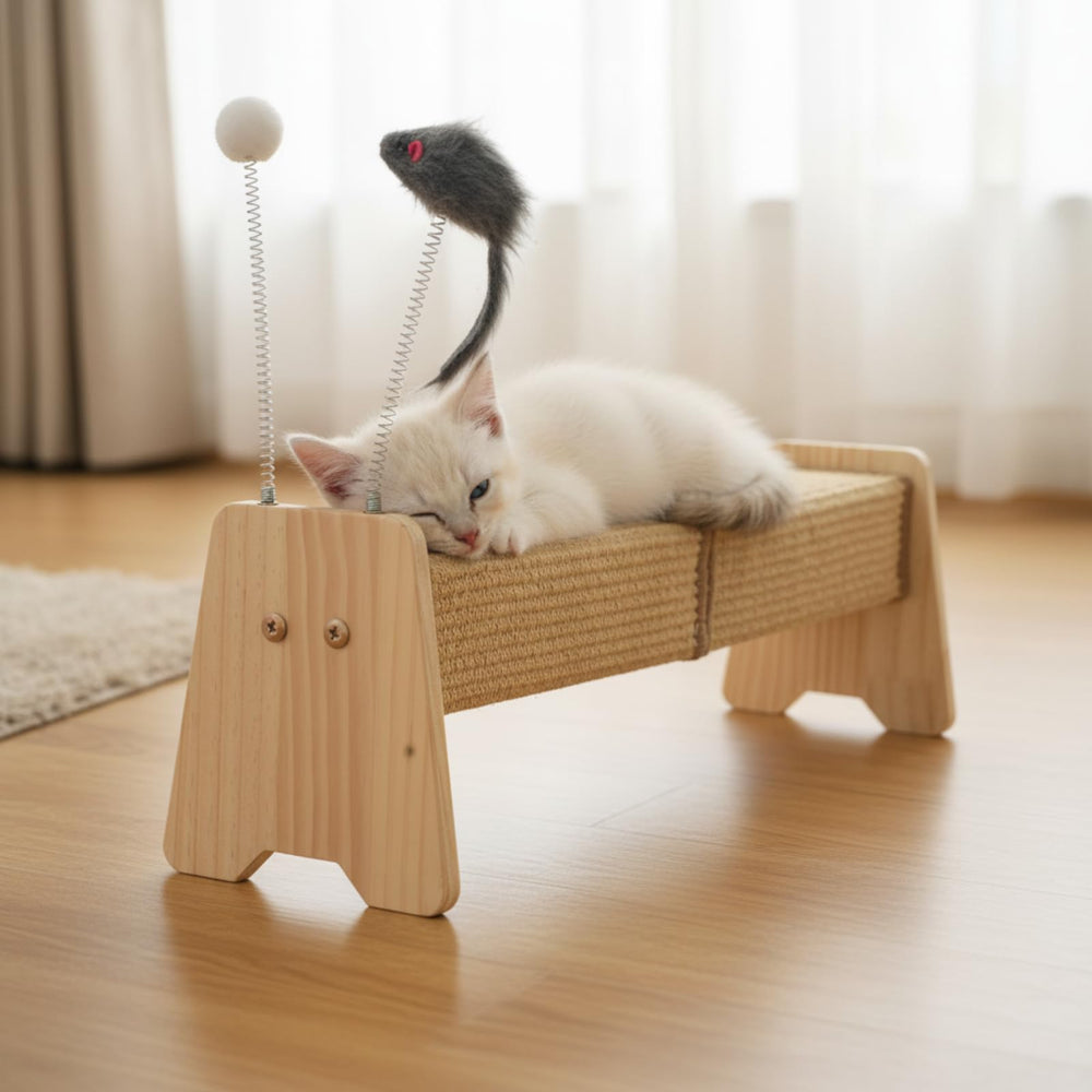 Shinylin easy-cleaning soil-resistant sisal surface wipes clean after play.