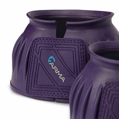 Shires Arma overreach boot close-up shows durable rubber for hoof protection