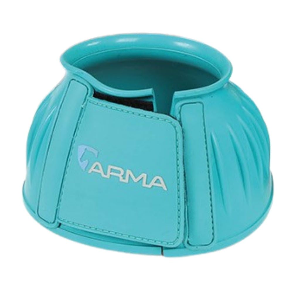 Shires Arma Overreach Bell Boots side view secure fit for daily turnout and performance