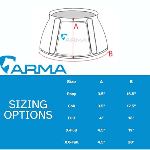 Shires Arma Overreach bell boots durable rubber and simple maintenance in action.