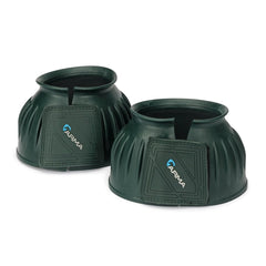Shires Arma Overreach bell boots side view showing scuff protection and shock absorption.