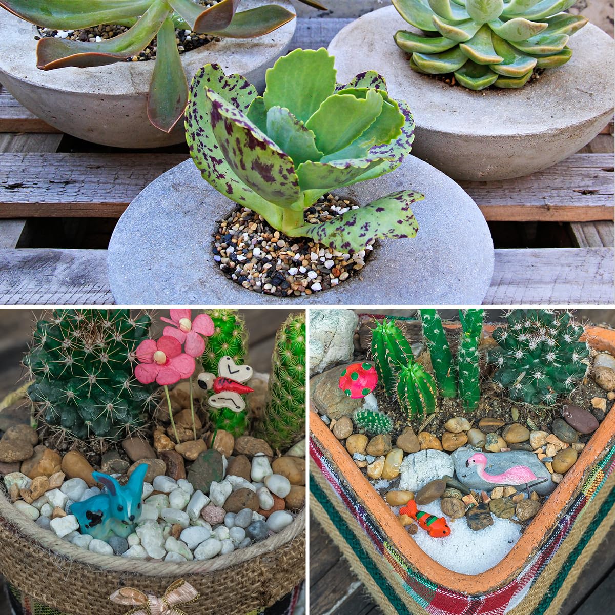 SHIZWU aquarium landscaping pebbles create depth and realistic layering.