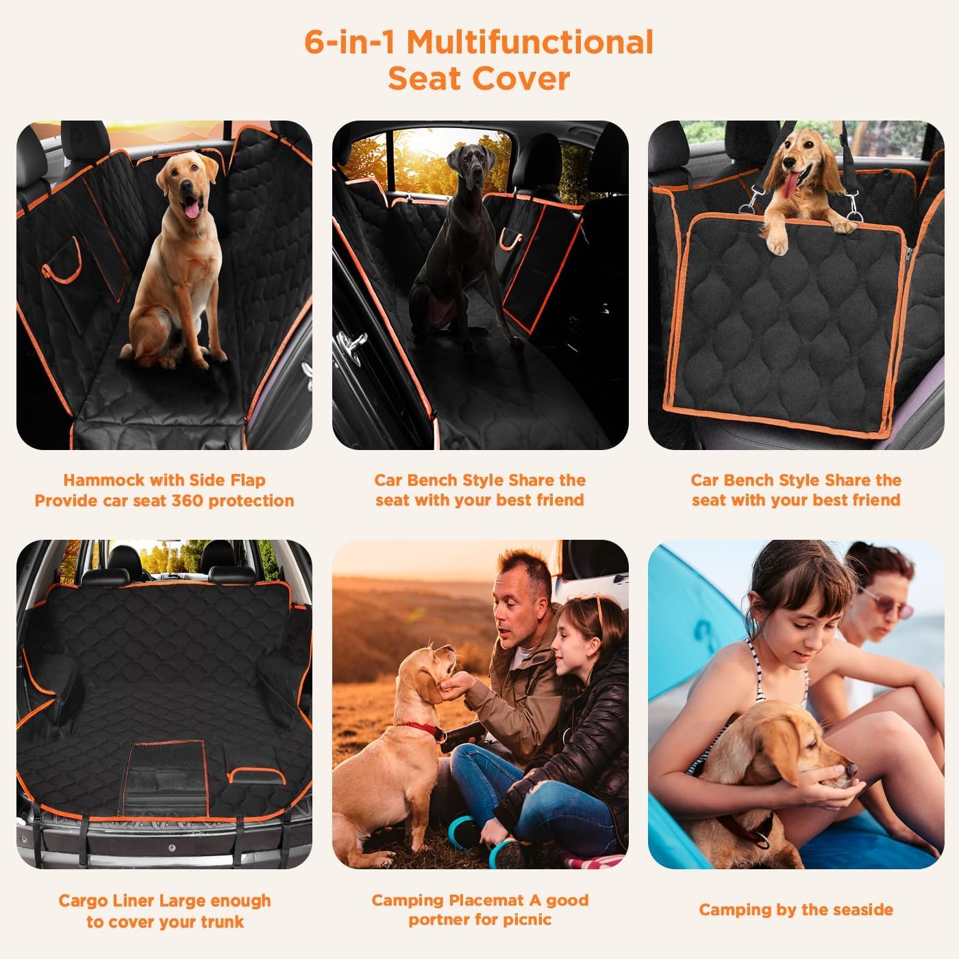 Shodu universal-fit design with flexible straps fits most vehicles.