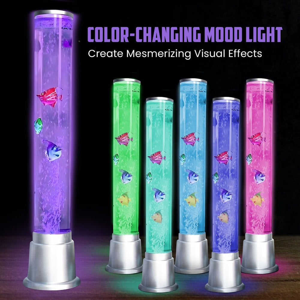 Shop LC Bubble Tube table lamp blending into room decor