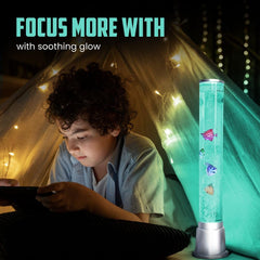 Shop LC Fish Lamp showing color-changing LEDs for mood lighting