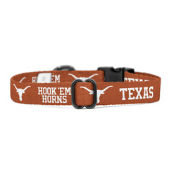 ShopInstaPets Texas Longhorns leash-clip attachment shows easy leash pairing.