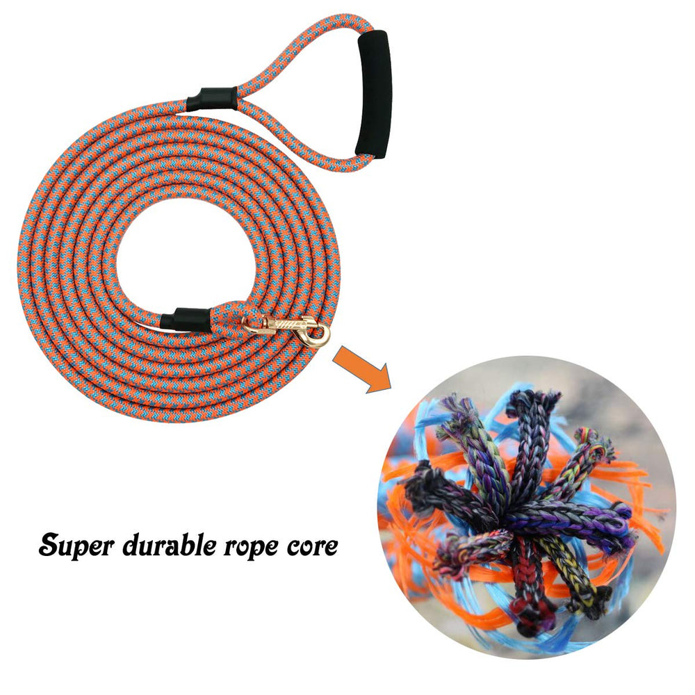 Shorven nylon strong dog rope lead park walk demonstrating everyday control