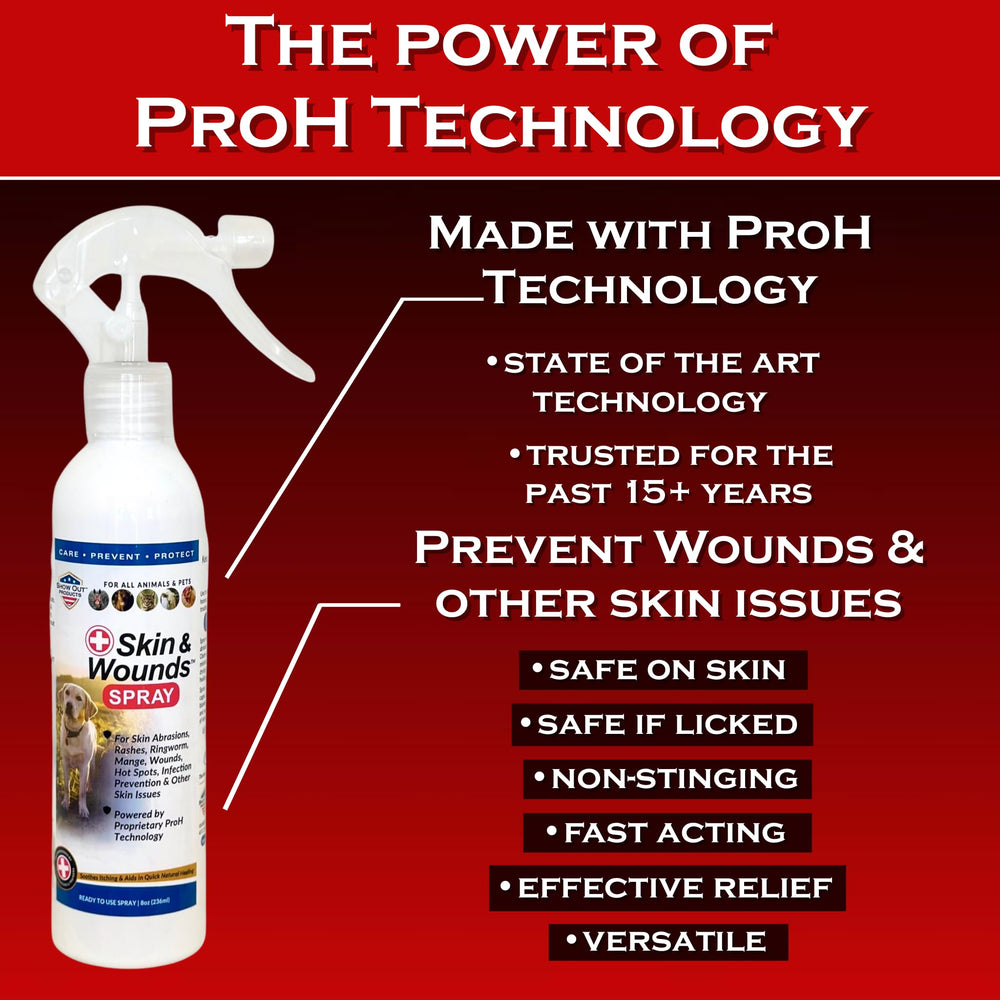 Show Out hot spots focus illustrates quick relief from dermatitis