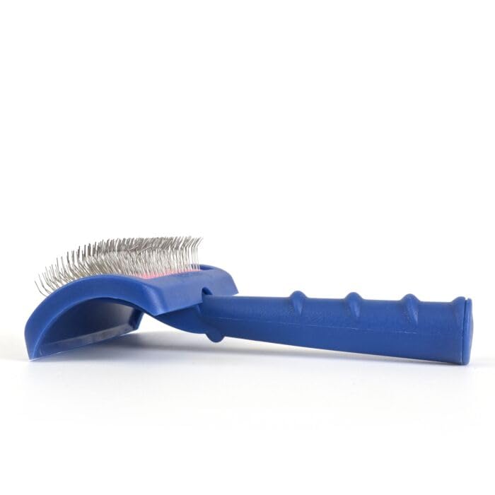 Show Tech Tuffer Than Tangles slicker brush with comfort grip for steady brushing