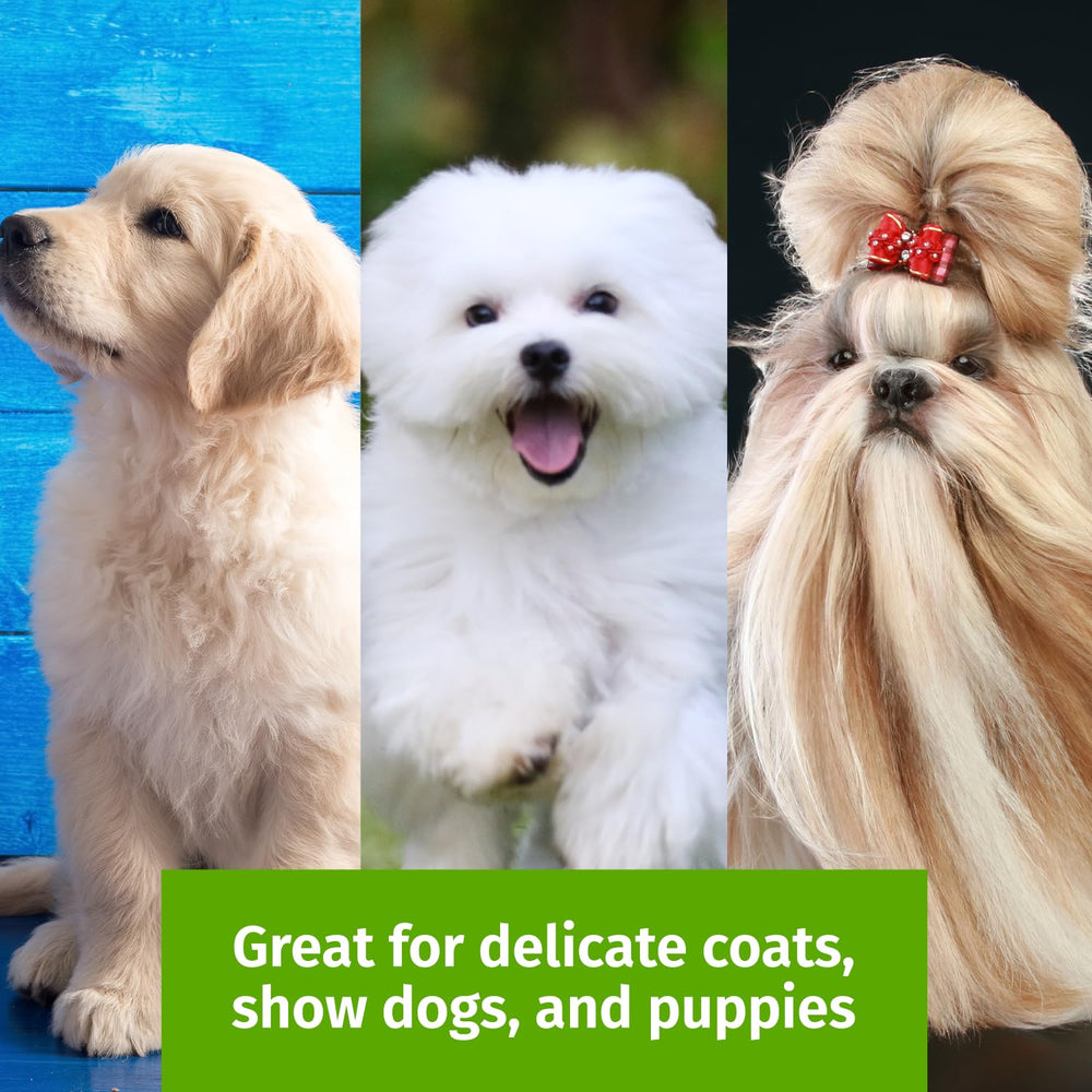 Show Tech Tuffer Than Tangles: mango ergonómico para grooming cómodo.