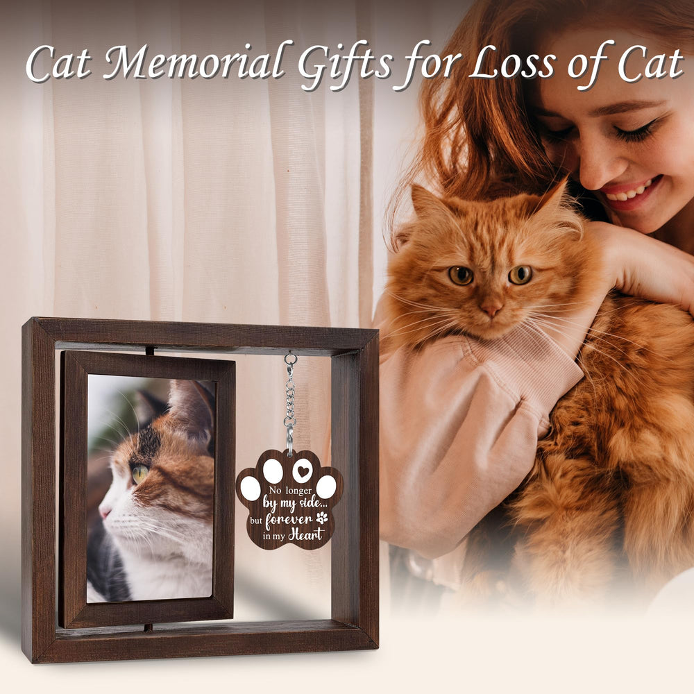 SHOW-YA cat memorial inscriptions highlight a heartfelt dedication on the frame