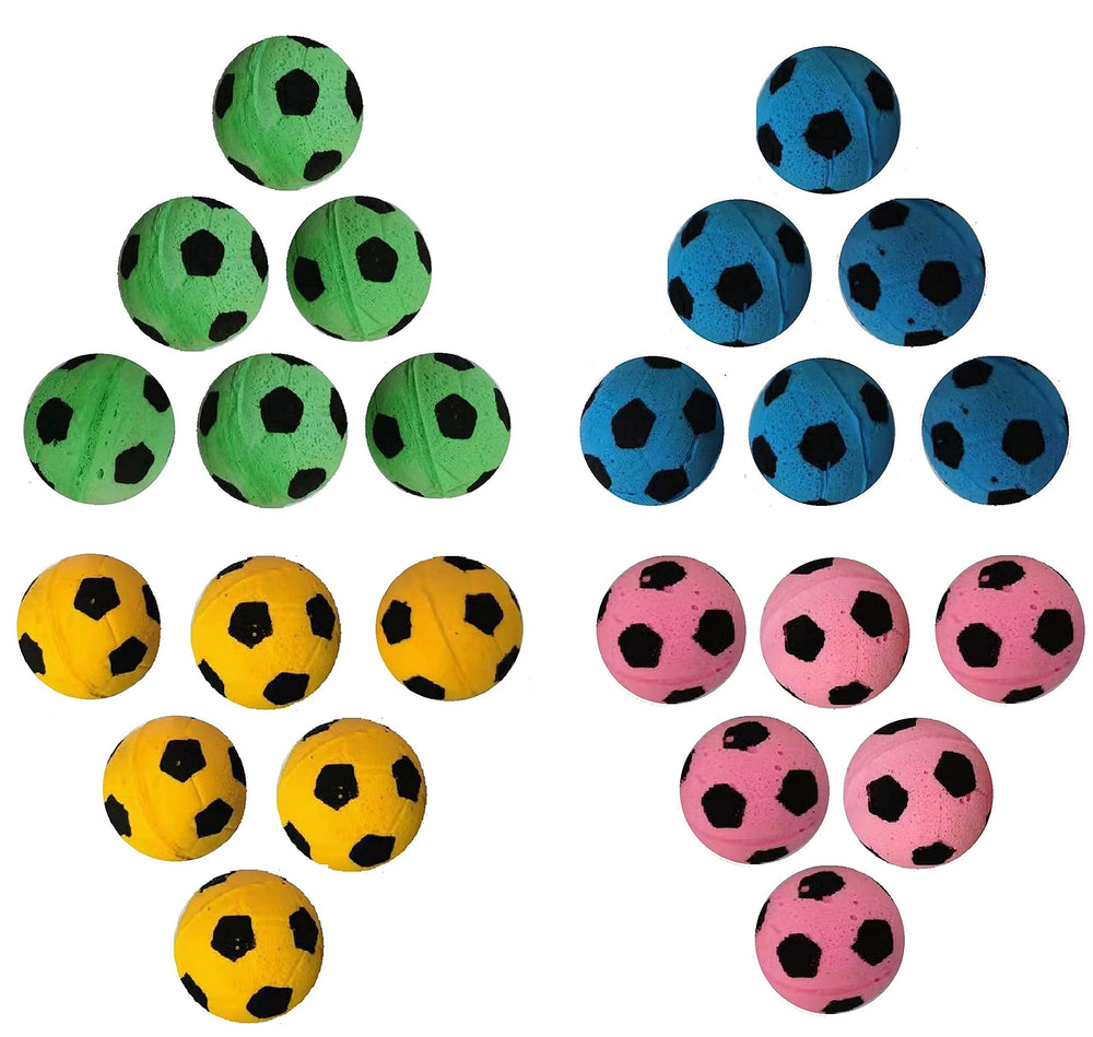 SHUYUE foam soccer ball cat-teether helps gentle teething and chew-friendly fun