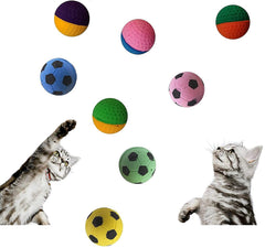 SHUYUE noise-free cat toy balls keep nights peaceful