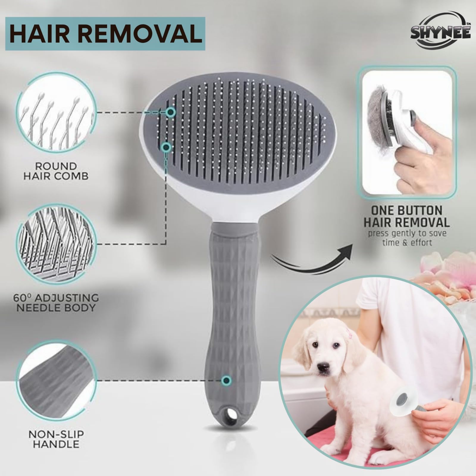 SHYNEE 360° toothbrushes cleaning all tooth surfaces