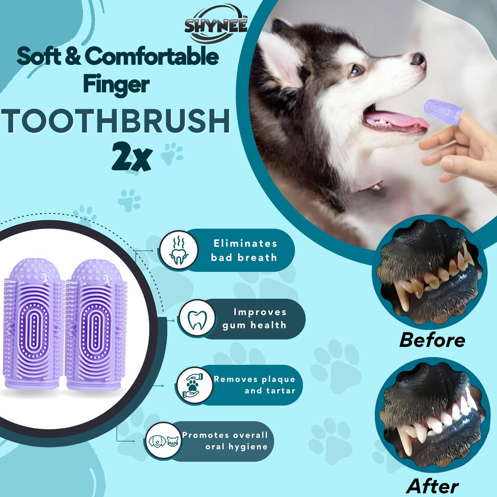 SHYNEE scrubber with handle easing grooming sessions