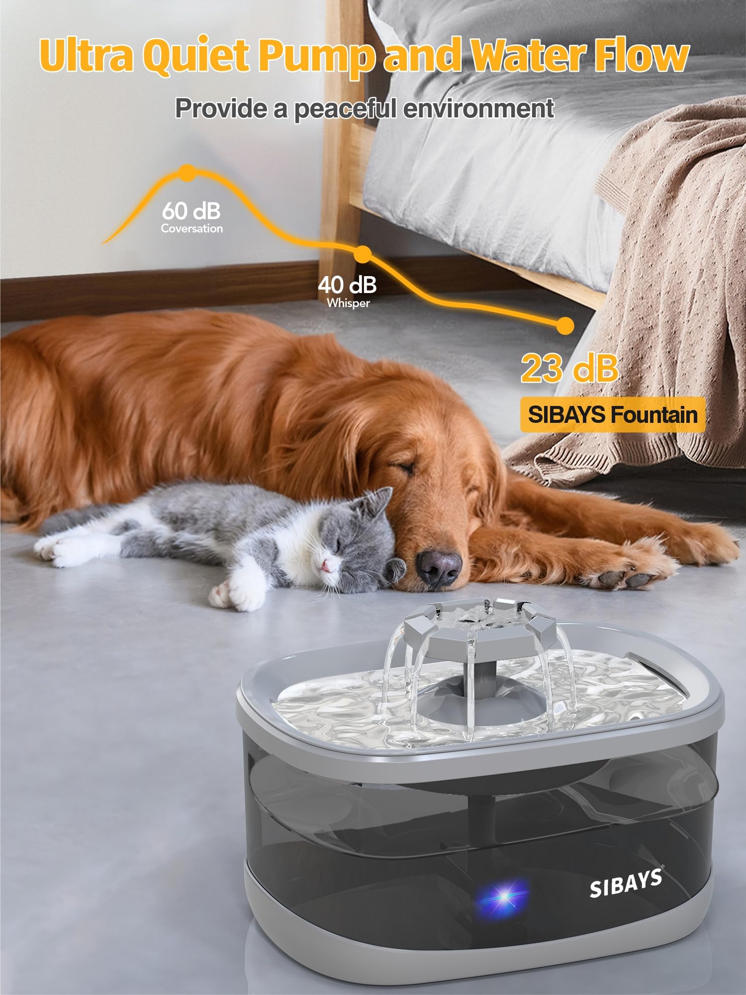 SIBAYS FS68 BPA-free ABS material for safe drinking water