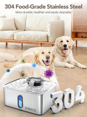 SIBAYS FS78 stainless steel close-up emphasizes durability and easy cleaning.