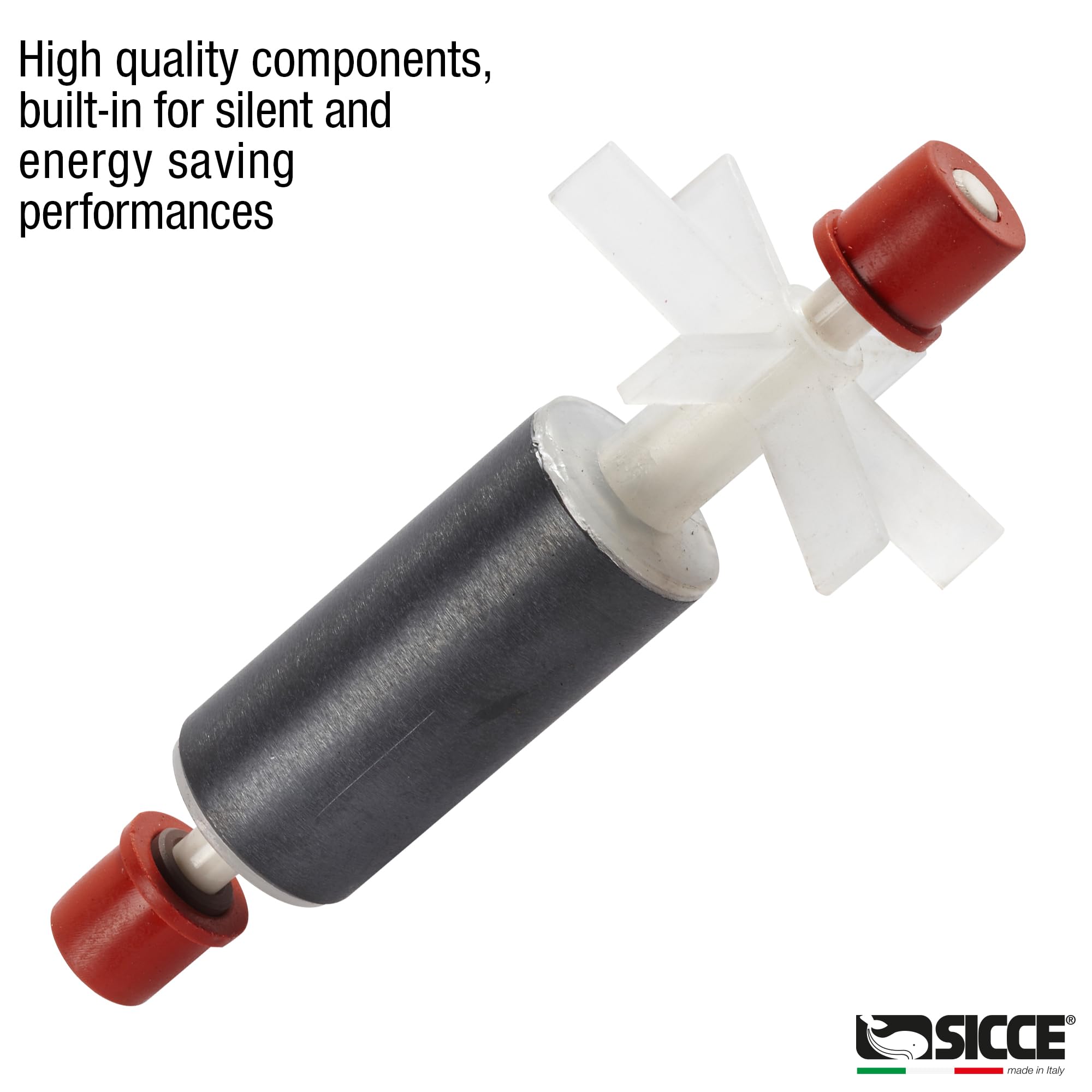Sicce Syncra Silent 3.0 pump for wet-dry use enables flexible setups.