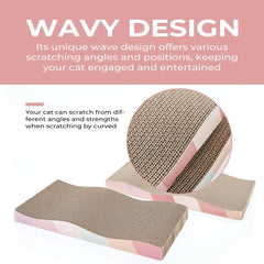 SIDAZON reversible scratching pad double-sided durable surface view.
