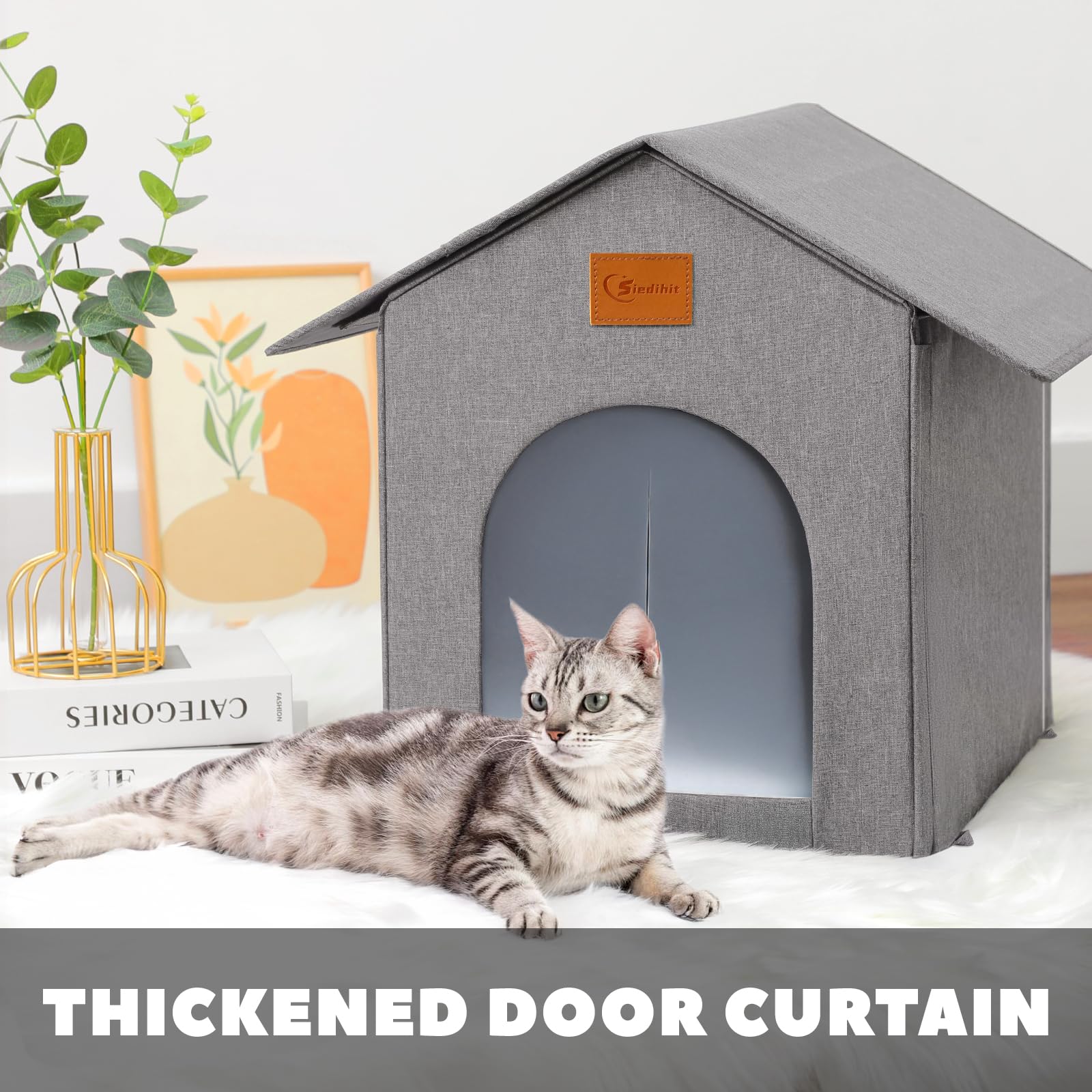 Siedihit oxford exterior with TPU coating protects against rain and wind outside