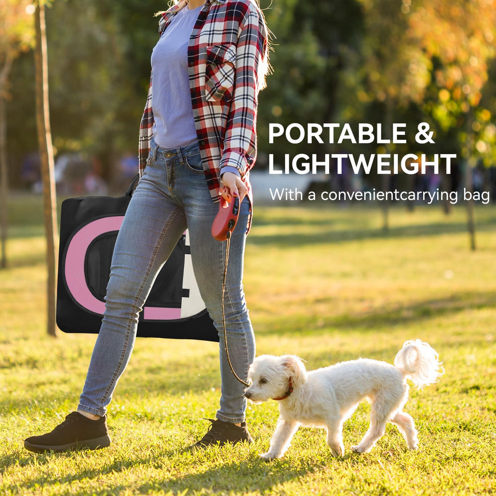 Siedihit pink playpen indoor outdoor use for versatile home and travel
