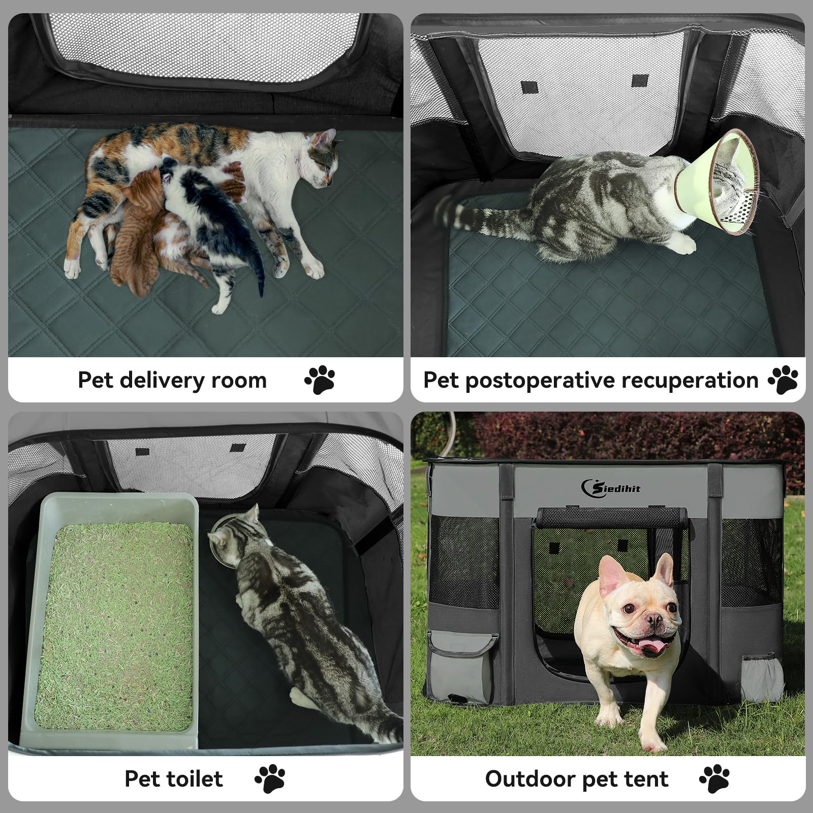 Siedihit playpen carry case keeps setup and packing organized.