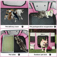 Siedihit playpen travel-setup demonstrates portable shelter for trips and outdoor use.