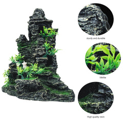 SiissaPeksid large decor elevates aquascapes with durable resin realism.