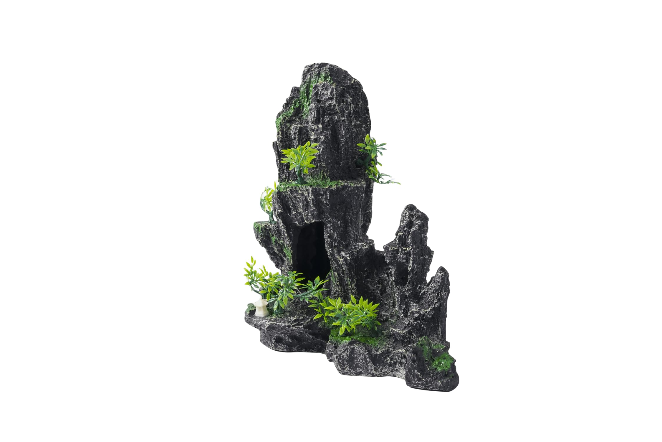 SiissaPeksid large-fish-tank-decoration-mountain-view enhances habitat aesthetics and fish movement.