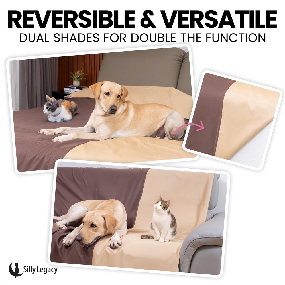 SILLY LEGACY queen bed protector top-of-bed coverage guards duvets.