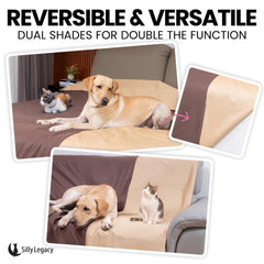 SILLY LEGACY queen bed protector top-of-bed coverage guards duvets.
