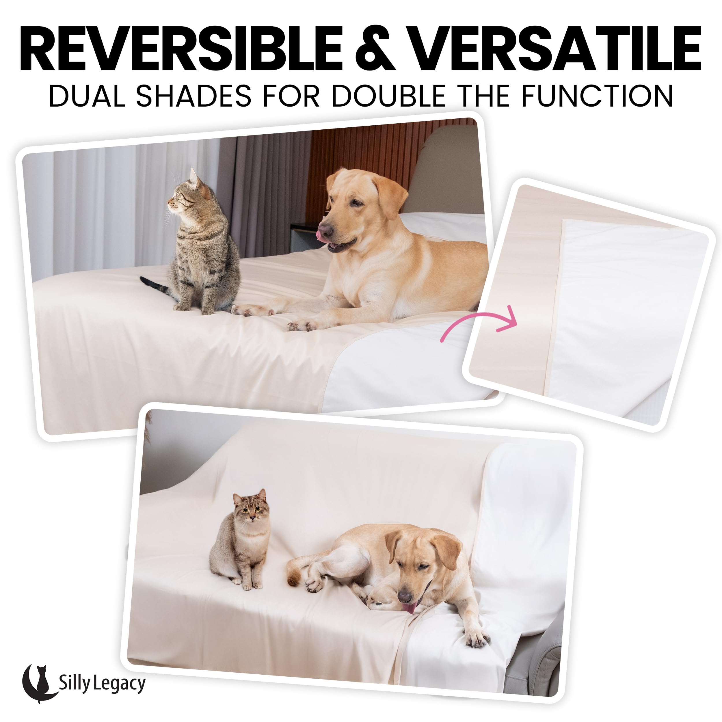 SILLY LEGACY waterproof breathable fabric keeps air flowing and moisture out for comfort.