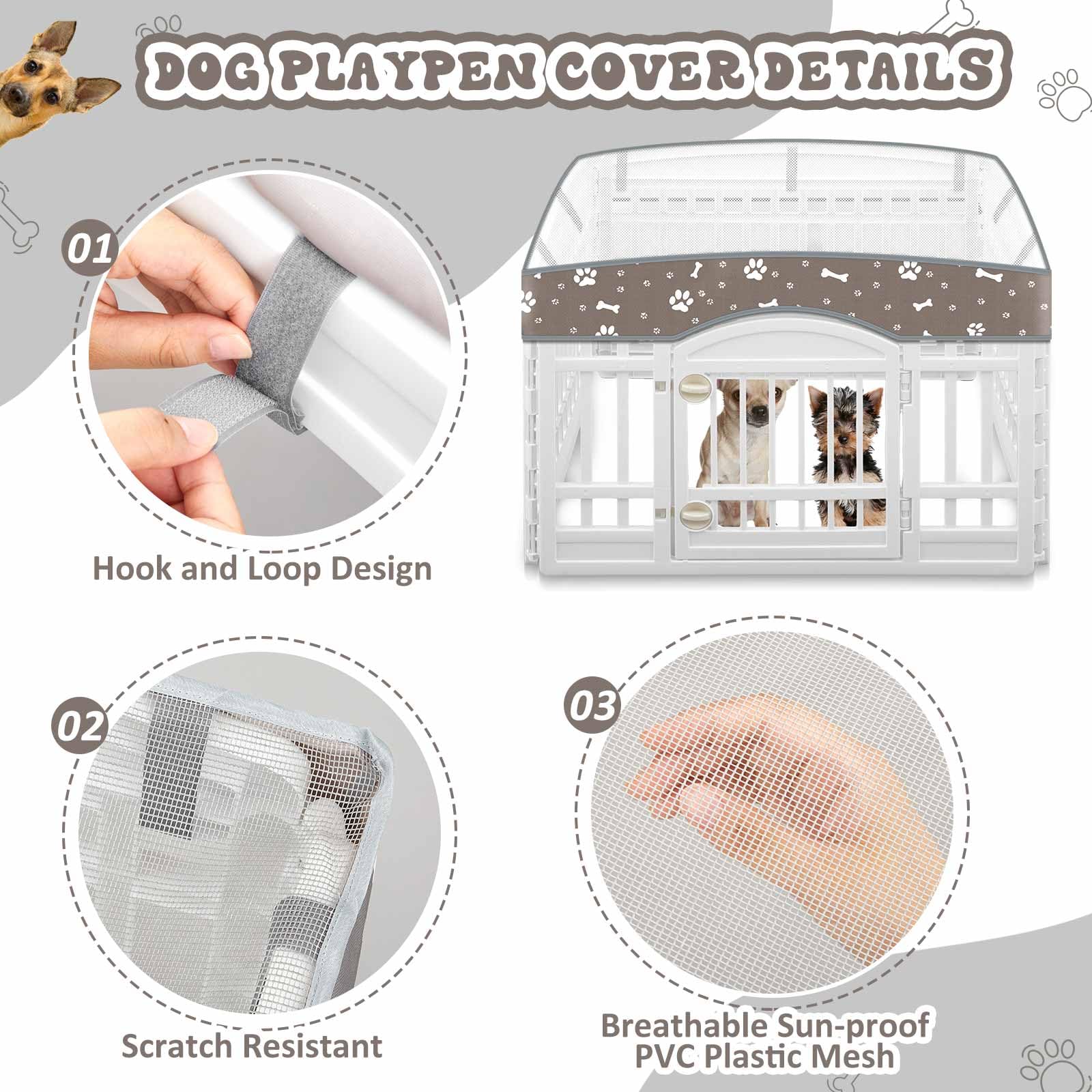 SilTriangle bottom pad with 600D Oxford fabric protects surfaces indoors and outdoors.